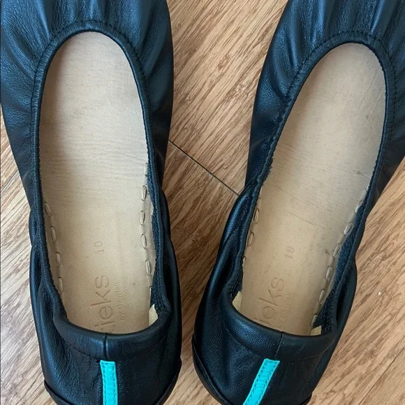 Tieks by Gavrieli-Black Leather Ballet Flats Size 10 - Picture 4 of 4